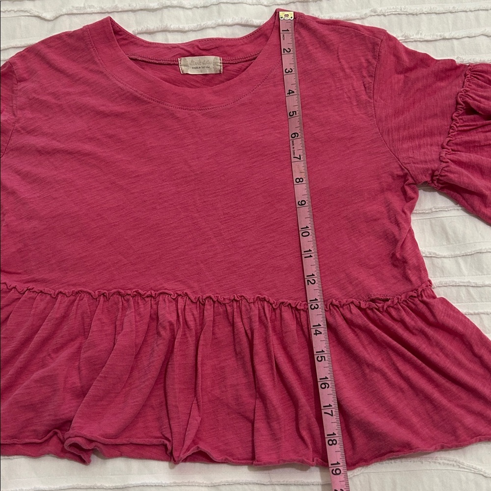 Altar’d State Ruffle T-Shirt - Picture 3 of 3